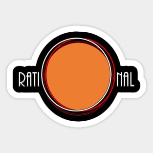 Rational-O Sticker